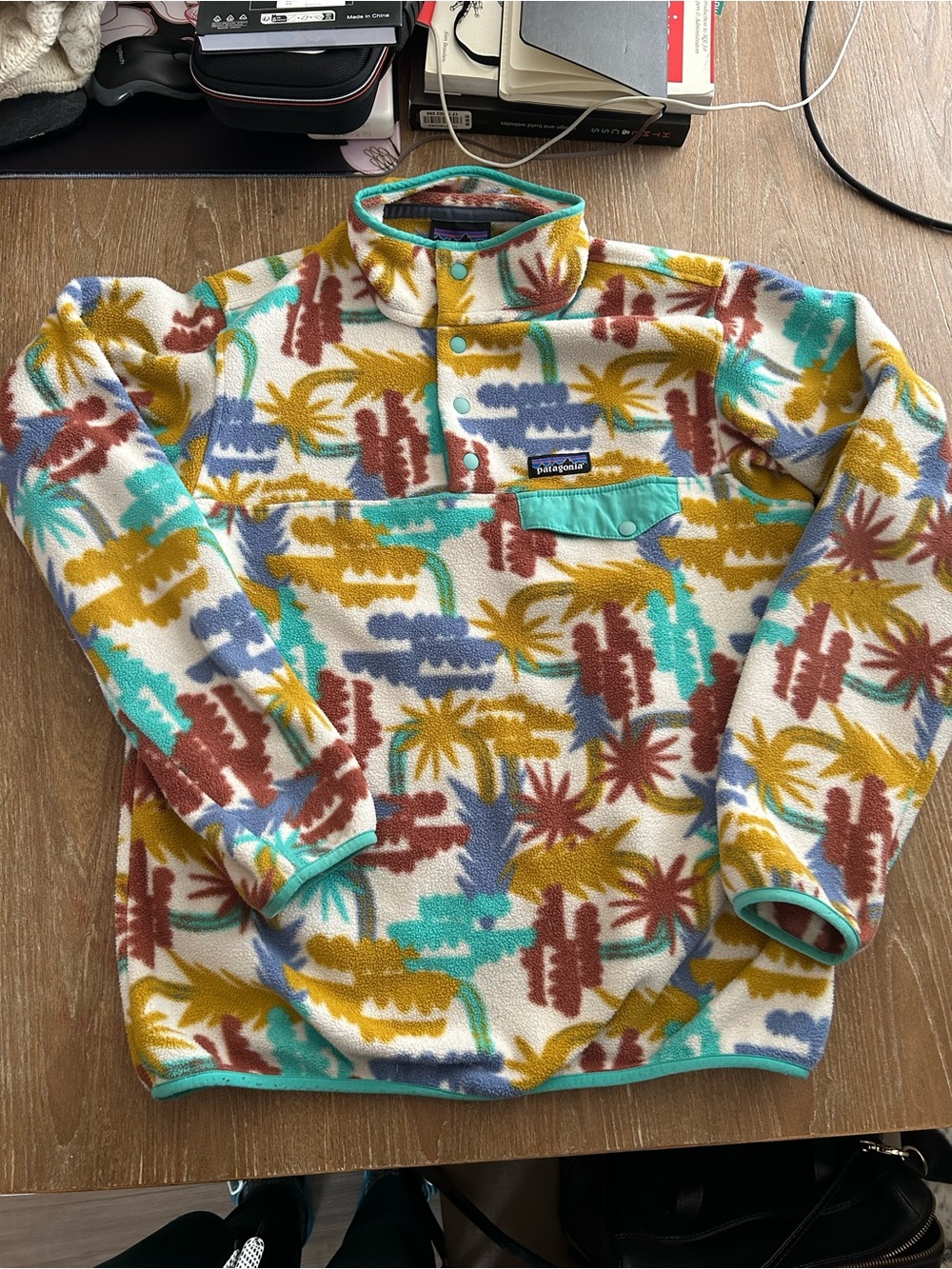 Patagonia Women’s Multi-Color Pullover Synchilla